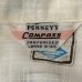 画像2: 50's MINT CONDITION　"PENNEYS　COMPASS"　ATOMIC　PATTERN　PRINTED　COTTON　SHORT　SLEEVE　SHIRTS　SIZE表記：LARGE　good size !! (2)