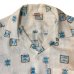 画像3: 50's MINT CONDITION　"PENNEYS　COMPASS"　ATOMIC　PATTERN　PRINTED　COTTON　SHORT　SLEEVE　SHIRTS　SIZE表記：LARGE　good size !!