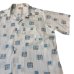 画像6: 50's MINT CONDITION　"PENNEYS　COMPASS"　ATOMIC　PATTERN　PRINTED　COTTON　SHORT　SLEEVE　SHIRTS　SIZE表記：LARGE　good size !!
