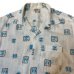 画像9: 50's MINT CONDITION　"PENNEYS　COMPASS"　ATOMIC　PATTERN　PRINTED　COTTON　SHORT　SLEEVE　SHIRTS　SIZE表記：LARGE　good size !!