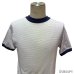 画像10: 50's "Sportswear”　WHITE × NAVY　PIN DOT　PATTERN　JACQUARD　KNIT　Tee SHIRTS　rare !!