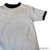 画像8: 50's "Sportswear”　WHITE × NAVY　PIN DOT　PATTERN　JACQUARD　KNIT　Tee SHIRTS　rare !!
