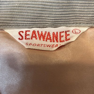 画像2: 50's DEAD STOCK　WITH　FLASHER　”SEAWANEE"　CORDUROY　SHIRTS　WITH　1950s DEADSTOCK　「BULLLDOG」　BUTTON　SIZE表記：L　CRAZY　PATTERN