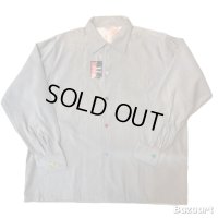 50's DEAD STOCK　WITH　FLASHER　”SEAWANEE"　CORDUROY　SHIRTS　WITH　1950s DEADSTOCK　「BULLLDOG」　BUTTON　SIZE表記：L　CRAZY　PATTERN