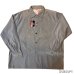 画像1: 50's DEAD STOCK　WITH　FLASHER　”SEAWANEE"　CORDUROY　SHIRTS　WITH　1950s DEADSTOCK　「BULLLDOG」　BUTTON　SIZE表記：L　CRAZY　PATTERN (1)