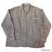 画像1: 50's "Dayton Men's Store"　ITALIAN　COLLAR　RAYON × COTTON　織り込み柄　ROCKABILLY　SHIRTS　SIZE表記：L (1)