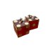 画像4: 50's DEAD STOCK　"Harrah's"　DICES　CHARM　WITH　BALLCHAIN