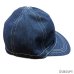 画像3: -70's DEAD STOCK　OLD　DENIM　WORK　CAP　SIZE:7 3/4