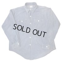 60's "Sears"　DENIM　WORK　SHIRTS　good size !!