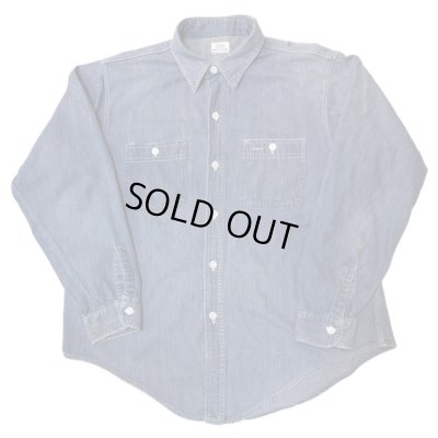画像1: 60's "Sears"　DENIM　WORK　SHIRTS　good size !!