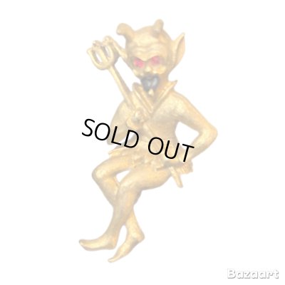画像1: around 70's MINT CONDITION　"DEVIL"　PINS