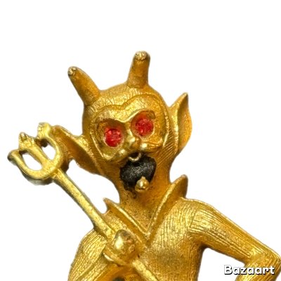 画像2: around 70's MINT CONDITION　"DEVIL"　PINS