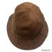 画像8: 1918s 「World War 1」　”-MIX　GREENBERG　＆　BRO.”　「U.S.ARMY」　BROWN　杢DENIM　HAT　WITH　PAPER　TAG　tag付き !!　good size !! (8)