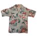 画像1: 50's "WINGS"　「DRAGON」　MOTIF　RAYON　HAWAIIAN　SHIRTS　very good print !! (1)