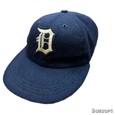 画像1: 60's "MLB"　「Detroit Tigers」　BASEBALL　CAP　good size !!