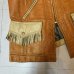 画像7: 50's BEIGE × NATURAL　2 TONE COLOR　LEATHER JACKET　WITH FRINGE