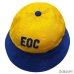 画像1: 40's- "E O C"　COLLEGE　COTTON　HAT　WITH　FELT　PATCH　good size !! (1)