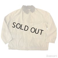 50's "American Field"　RAGLAN SLEEVE　AND　UNUSUAL　DESIGN　BROWN　DUCK　HUNTING　JACKET