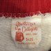 画像2: 50's- "Sportswear by Collegiate"　SHORT　SLEEVE　SWEAT　SHIRTS　WITH　針抜き RIB　AND　FLOCK　PRINTED　very good condition !!　good size !! (2)