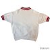 画像3: 50's- "Sportswear by Collegiate"　SHORT　SLEEVE　SWEAT　SHIRTS　WITH　針抜き RIB　AND　FLOCK　PRINTED　very good condition !!　good size !!