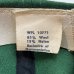 画像13: 60's DEAD STOCK　BASEBALL CAP　WITH　PATCH　GREEN × WHITE
