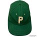 画像1: 60's DEAD STOCK　BASEBALL CAP　WITH　PATCH　GREEN × WHITE (1)