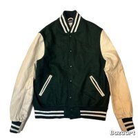 around 60's MINT CONDITION　”GOLDEN　BEAR"　ARM　LEATHER　BASEBALL　JACKET　SIZE表記：XL　beautiful condition !!