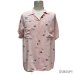 画像11: 50's "harper"　RAYON　SHORT　SLEEVE　SHIRTS　PINK × BLACK × GRAY　PIN 黒 GRAY　nice color　SIZE表記：L
