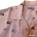 画像3: 50's "harper"　RAYON　SHORT　SLEEVE　SHIRTS　PINK × BLACK × GRAY　PIN 黒 GRAY　nice color　SIZE表記：L