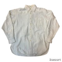 60's "THE REMSEN SHOP"　WHITE　H.B.T.　BUTTON DOWN　SHIRTS　マチ付き