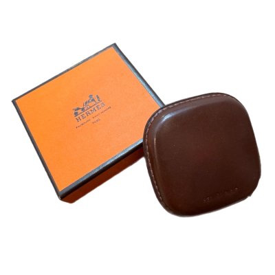 画像2: NEW　”HERMES"　LEATHER × METAL　「inch　＆　cm」　表示　TAPE　MEASURE　