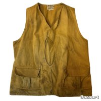 40's "BodyGuard"　（HINSON MFG.CO.）　BROWN　DUCK　WITH　HALF MOON　POCKET,　SNAP BUTTON　AND　BACK　ONE POCKET 