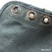 画像13: 1946's "U.S.NAVY"　「HOOD　RUBBER 　CO.”」　COTTON　CANVAS　SNEAKER　ALL　BLACK　Hi. CUT　SIZE表記：8 1/2