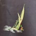 画像19: early 50's "Glen Top"　「HORIZONTAL　PATTERN」　DARK NAVY　RAYON　HAWAIIAN SHIRTS　good printed !!　