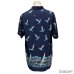 画像23: early 50's "Glen Top"　「HORIZONTAL　PATTERN」　DARK NAVY　RAYON　HAWAIIAN SHIRTS　good printed !!　