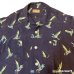 画像4: early 50's "Glen Top"　「HORIZONTAL　PATTERN」　DARK NAVY　RAYON　HAWAIIAN SHIRTS　good printed !!　