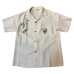 画像1: 50's "HAWAIIAN TOGS"　ABSTRACT　PATTERN　PRINTED　WHITE　RAYON　HAWAIIAN　SHIRTS　good printed !! (1)