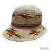 画像2: 50's DEAD STOCK　NATIVE　MOTIF　6 PANNELS　COTTON　HAT　good size !! (2)
