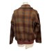 画像19: 30's "J.C.PENNEY CO.　LUMBER JACK”　FRONT 掛けBUTTON　A-1　STYLE　WOOL　JACKET　WITH　WAIST　WOOL　KNIT　RIB　Big size !!　very old !!