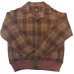画像2: 30's "J.C.PENNEY CO.　LUMBER JACK”　FRONT 掛けBUTTON　A-1　STYLE　WOOL　JACKET　WITH　WAIST　WOOL　KNIT　RIB　Big size !!　very old !! (2)