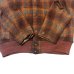 画像8: 30's "J.C.PENNEY CO.　LUMBER JACK”　FRONT 掛けBUTTON　A-1　STYLE　WOOL　JACKET　WITH　WAIST　WOOL　KNIT　RIB　Big size !!　very old !!