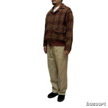 他の写真2: 30's "J.C.PENNEY CO.　LUMBER JACK”　FRONT 掛けBUTTON　A-1　STYLE　WOOL　JACKET　WITH　WAIST　WOOL　KNIT　RIB　Big size !!　very old !!