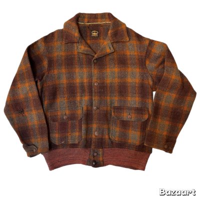 画像1: -30's "J.C. PENNEY　LUMBER JACK”　A-1　STYLE　WOOL　JACKET