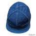 画像4: -70's "KROMUR"　6 PANNELS　DENIM　WORK  CAP　good size !!　good design !!