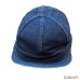 画像5: -70's "KROMUR"　6 PANNELS　DENIM　WORK  CAP　good size !!　good design !!