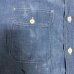 画像7: early 50's　"King Kole"　DARK　CHAMBRAY　SHIRTS　マチ付き　SIZE：実寸 L 相当　good size !!