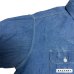 画像11: early 50's　"King Kole"　DARK　CHAMBRAY　SHIRTS　マチ付き　SIZE：実寸 L 相当　good size !!