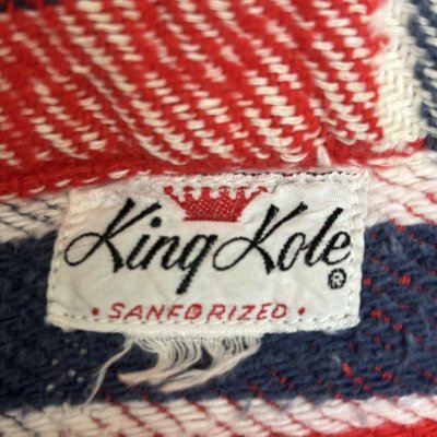 画像2: 50's "King Kole"　CHECKED PATTERN　HEAVY　COTTON　FLANNEL　SHIRTS　マチ付き　good size !!　good condition !!