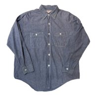 60's "King Kole"　WORK　CHAMBRAY　SHIRTS　SIZE表記：L　16 - 16 1/2
