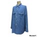 画像25: early 50's　"King Kole"　DARK　CHAMBRAY　SHIRTS　マチ付き　SIZE：実寸 L 相当　good size !!